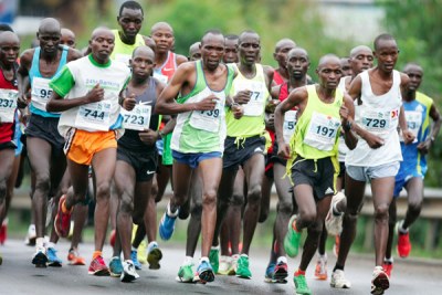 Standard Chartered Nairobi Marathon race (file photo)