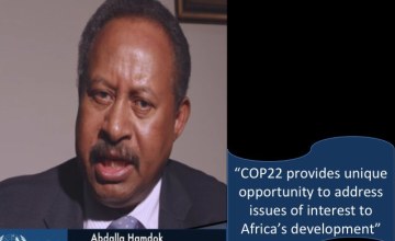 Implementing Climate Change - ECA @ COP22