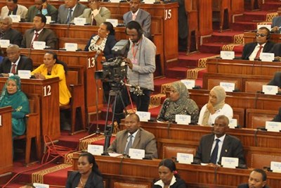 Ethiopia's parliament.