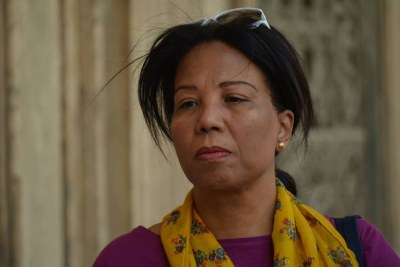 Azza Soliman, a lawyer and founder of the Center for Egyptian Women's Legal Assistance.
