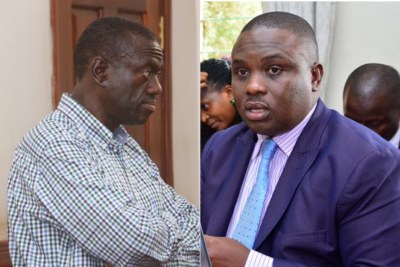 Opposition party leader Kizza Besigye, and Kampala Lord Mayor Erias Lukwago.