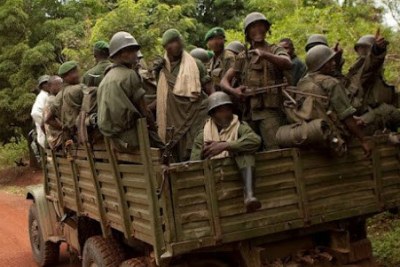 Les FARDC en patrouille dans l'Est de la RDC