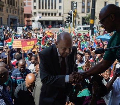 South Africans Take to the Streets in Anti-Zuma Protest