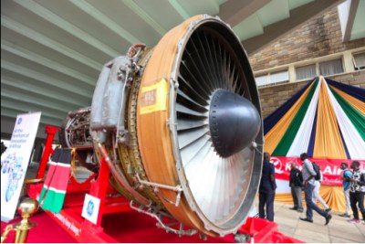 A CF6-80A2 engine manufactured by General Electric (GE) was donated by Kenya Airways, GE and Boeing to the Aerospace and Aviation Engineering programme at Technical University of Kenya (TUK) on April 10 2017.