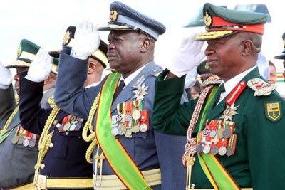 Zimbabwe's Service chiefs (file photo).