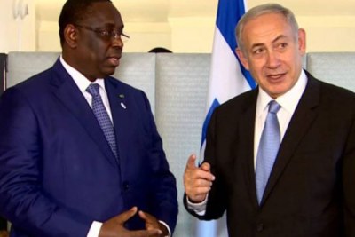 Président Macky Sall avec le Premier ministre israélien Benyamin Netanyahu