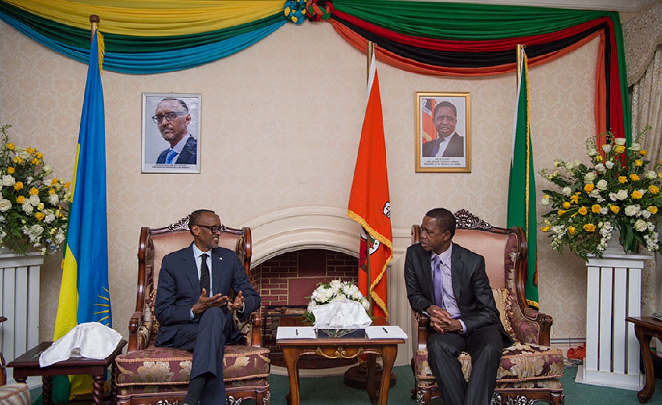 rwanda-fostering-relations-kagame-visits-zambia-allafrica