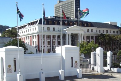The National Assembly building of Parliament in Cape Town (file photo).