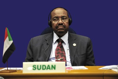 President Omar al-Bashir.