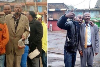 Then and now: Martin Kamotho, better known as the Githeri Man.