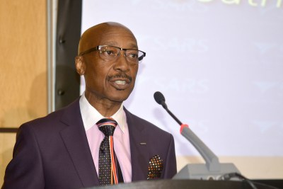 SARS Commissioner Tom Moyane in April 2017.