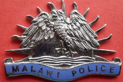 Malawi police badge.