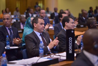 La délégation marocaine à la cérémonie de clôture de la 51ème session de la conférence des ministres africains des finances, de la planification et du développement économique de la Commission économique pour l’Afrique (Cea)