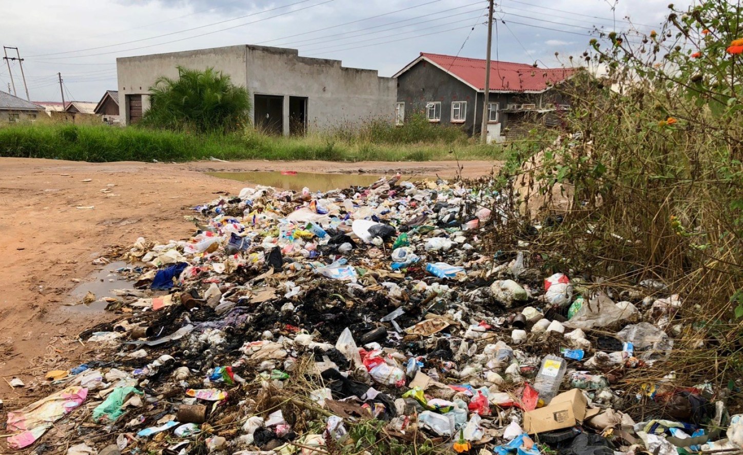 Zimbabwe Rubbish Piles Up in Harare