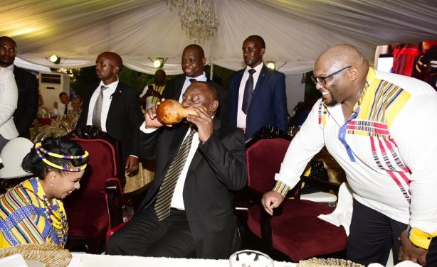 South African President Ramaphosa S Son Weds In Uganda Allafrica Com