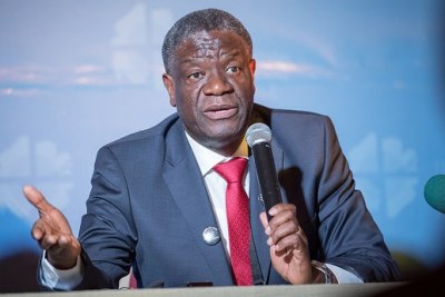 Dr Denis Mukwege, fondateur de l'Hôpital Panzi à Bukavu (RDC)