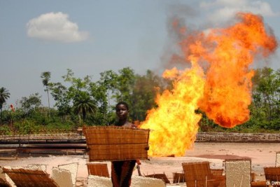 Gas flaring is on the rise again.