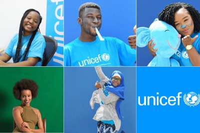 The new UNICEF Youth Advocates from the African continent.