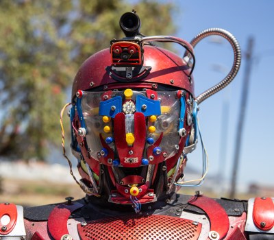 Bridgetown Man Makes Robots from Scrap