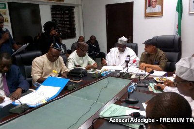 ASUU strike: Lecturers meet Nigerian govt delegation (file photo).
