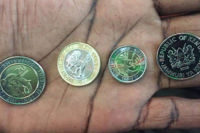 The new generation coin launched by President Uhuru Kenyatta on December 11, 2018.