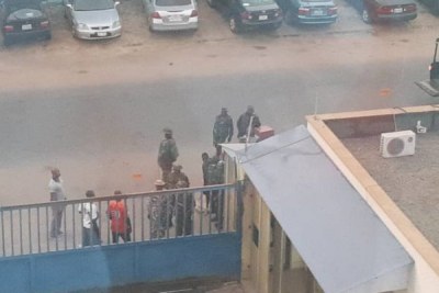 Nigerian Army invades Daily Trust office in Abuja.