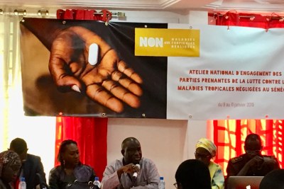 Atelier National d’Engagement des parties prenantes de la lutte contre les Maladies Tropicales Négligées (Mtn) qui s’est tenu du 09 au 11 janvier 2019 à Thiès, Sénégal
