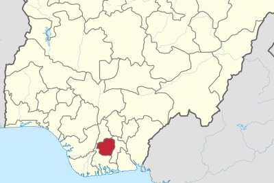 Imo State on map (file photo)
