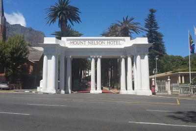 Entrance to the Mount Nelson Hotel in Cape Town (file photo).