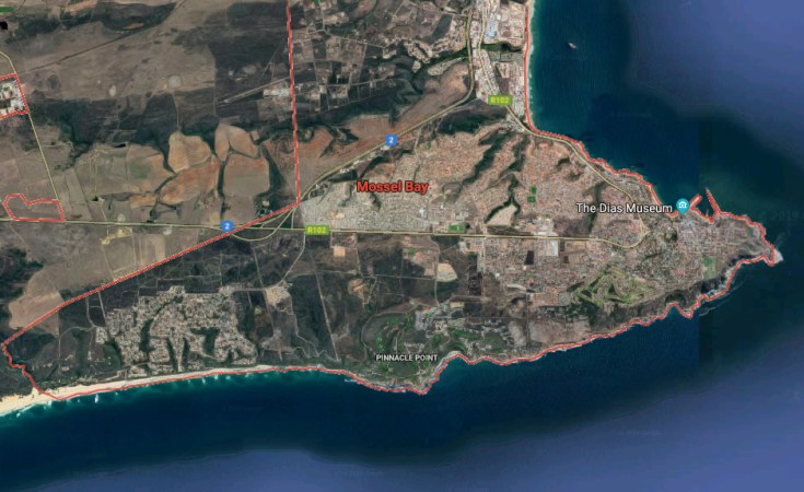 Google Maps Mossel Bay