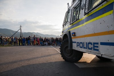 Le projet de loi sur les services de police sud-africains tentera de réformer la police en Afrique du Sud. ( Photo d'illustration )