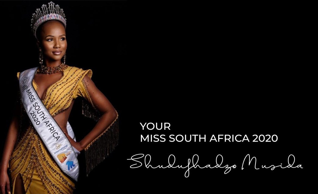 South Africa Shudufhadzo Musida Crowned Miss South Africa 2020