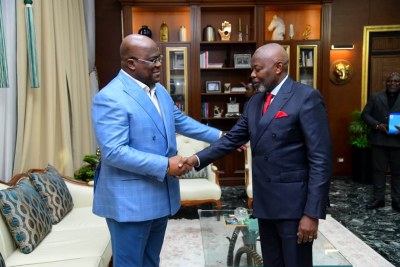 Le Chef de l'État, Félix Antoine Tshisekedi Tshilombo, a reçu ce mardi 28 juin dans son bureau de la cité de l'UA à Kinshasa, Vital Kamerhe, son ancien directeur de cabinet.
