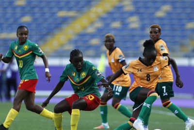 Les retrouvailles entre la Zambie et le Cameroun se sont soldées par un match nul et vierge à la CAN féminine 2022 au Maroc