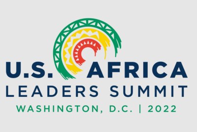 Logo for the 2022 U.S.-Africa Leaders Summit.