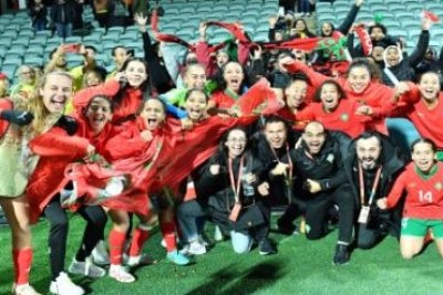 L'équipe nationale féminine du Maroc