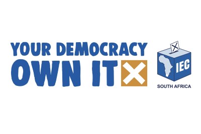 Tema de campaña de la Comisión Electoral de Sudáfrica para las elecciones nacionales y locales de 2024.