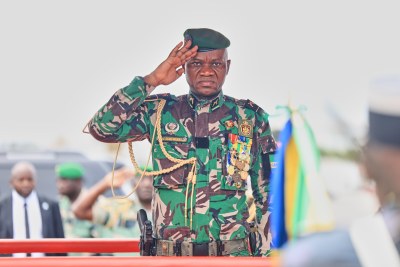 Le général Brice Oligui Nguema, président de transition au Gabon