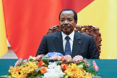 President Paul Biya (file photo)